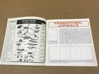 Vintage 1986 Panini Dinosaurs Prehistoric Animals Sticker Album - Unused