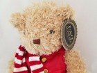 Fao Schwarz 12  Teddy Bear Tan Plush Anniversary Classic Stuffed Animal -new