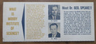 Seattle World s Fair Moody Institute Of Science  is Seeing Believing  Pamphlet
