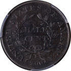 1805 Half Cent Large 5  Stems Pcgs Xf Details C-4 R 2 Nice Eye Appeal