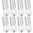 8-pack 8ft Led Tube Light Bulbs 72w Single Pin 5000k 6000k T8 Led Shop Light T12