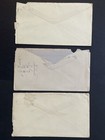 Three 1880s Baltimore  Md Covers With Cork Fancy Cancels
