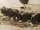 Wwi Era Hms Royal Oak On Deck Photo 20 5 X 15 5cm Jutland