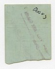 1971 The Doors Carnegie Hall New York Concert Ticket Stub
