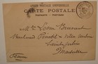 Photo Palestine Card Antique 1904 Ottoman Israel Jerusalem Postcard Stamp Mt