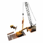 1 50 Scale D25-32 Pile Driving Hammer   Leads Set - Construction Diecast