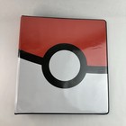 Ultra Pro Pokemon Trading Card Binder Poke Ball Album Portfolio Holder Storage
