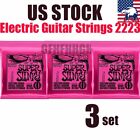 Electric Guitar Strings 2223 Super Slinky Gauge 09-42 Guitar Accessories 3 Pack