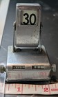 Vintage Metal Desk Flip Calendar Daily   Monthly
