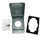 Carlon E98g20n 20a Non-metallic Weather Proof Single Receptacle Outlet Cover