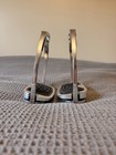 Flex-on Hunter H Stirrup Irons With Inclined Ultra Grip  Brand New But No Box 