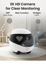 Ebo Air 2 - Smart Pet Robot W 2k Camera  Laser Play   Ai Voice   Free Shipping