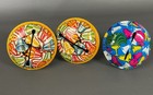 Vintage Tin Litho Noisemakers Set Of 9 Circus Party Musical Toys Usa