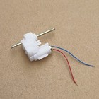 Mini 614 Coreless Gear Motor Dc 3 7v 390rpm Dual Shaft Gearbox Reducer Motor 