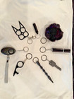 Safety Keychain Set For Women  Wristlet Strap W personal Alarm   Accessories