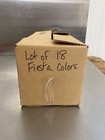 Lot Of 18 Fiesta Colors Ceramic Glazes Cleaner  Metallic Powders    Base Coats
