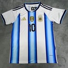 Lionel Messi Signed Argentina Jersey Bas Beckett Coa