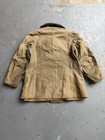 Vintage 40s Wwii Mackinaw Jeep Jacket Us Army Military Stencil Wool Canvas 