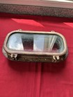 Vintage Perko Boat Ship Bronze Oblong  Porthole Window Needs Restored Heavy Usa
