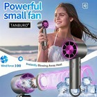 8000mah Handheld Portable Fan With Turbo Cooling Hand Held Fan Rechargeable Us