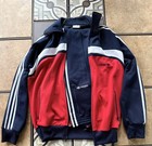 Vintage Medium Adidas 1980   s Tri-color Colorblock Track Suit Jacket   Pants