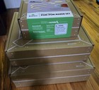 3 Kiwico Kiwi Co Boxes  Large Loom Knitting  Jewel Yarn   Pom Pom Maker Kit Sets