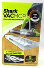 Shark Vmp10 Vacmop Disposable Hard Floor Vacuum Mop  10  Count White New In Box