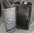 Ghostbusters Logo Metal Lantern Candle Holder Halloween Decor Light Up Display