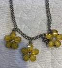 Crazy 8 By Gymboree Yellow Flower Necklace And Yellow And Blue Bracelets