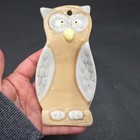 Vintage Owl Spoon Rest Ceramic Retro Decor