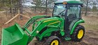 Rare   Only 139hrs  Pre Emission  John Deere 3520 4x4 Diesel Tractor Cab Loader