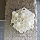 Chemical Free Wasp Nest Decoy Hornet Deterrent Gray Pack  Of 4