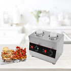 2 Bottles Commercial Electric Warmer Butter Sauce Dispenser Sauce Warmer Pump