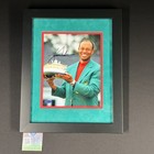 Tiger Woods Autographed Photo Signed Golf Legend Masters Green Jacket Coa Holo