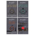 The Hobbit And The Lord Of The Rings By J r r Tolkien 4 Books - Ages 14-16 - Pb