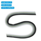 120pcs Quilling Strips Paper 3mm 21  Origami Paper Gradient Black