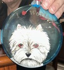 Wehrmacht West Highland White Terrier  Christmas Tree Ornament 5 In Round