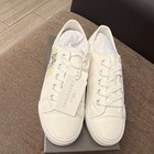 Greystone Women   s White Canvas Sneakers Bunny Embroidery