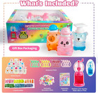 Diy Hand-crank Squishy Maker     12 Cute Animal Squishies   Create Squishies With