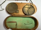 Antique Pocket Apothecary Chemist Jewelry Balance Scale Set - Lot   421