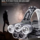 Super Bright Led Zoom Headlamp Usb Rechargeable Headlight Head Torch Us