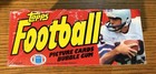 1981 Topps Football Empty Display Wax Box No Packs Joe Montana Rc Year
