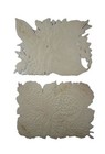 Lot Of 2 Antique Victorian Large Die Cuts Scrap Embossed Flower  4-1 4  X 5-3 4 