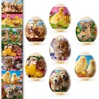 Set 2 Easter Egg Wraps For 7  Heat Shrink Sleeves Zveryata  Multiki