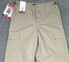 Tru-spec Pants Mens Small Short 32x29 5 Khaki Ripstop Tactical Bdu Cargo New