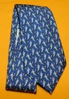 Boy s Vineyard Vines Made In U s a  Blue red yellow Lacrosse Player Motif Tie 