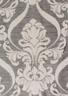 V Luxury Jacquard Curtain Panel With Attached Waterfall Valance  54 By 84-inch A