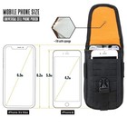 Tactical Molle Cell Phone Pouch Case Waist Belt Pack Utility Id Card Holder Bag