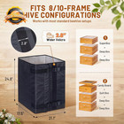 Winter Beehive Wrap For 8 10 Frame Hives Insulated 600d Oxford Cover