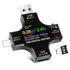 Usb C Tester Power Meter 2 In 1  Digital Multimeter 3 6-32v 0-8 0a Voltage An   